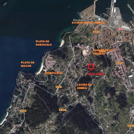 Villa Abad, Rustica Con Casa Y Piscina Marín